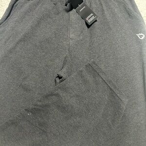 Gray Joggers with Logo